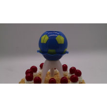 Party Decoration Football Birthday Cake Candle Soccer candles magic musical candles